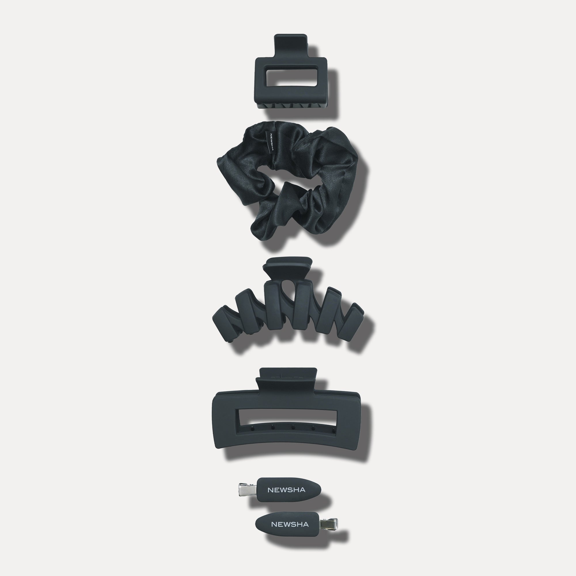 Hair Accessories Set Schwarz | 5er