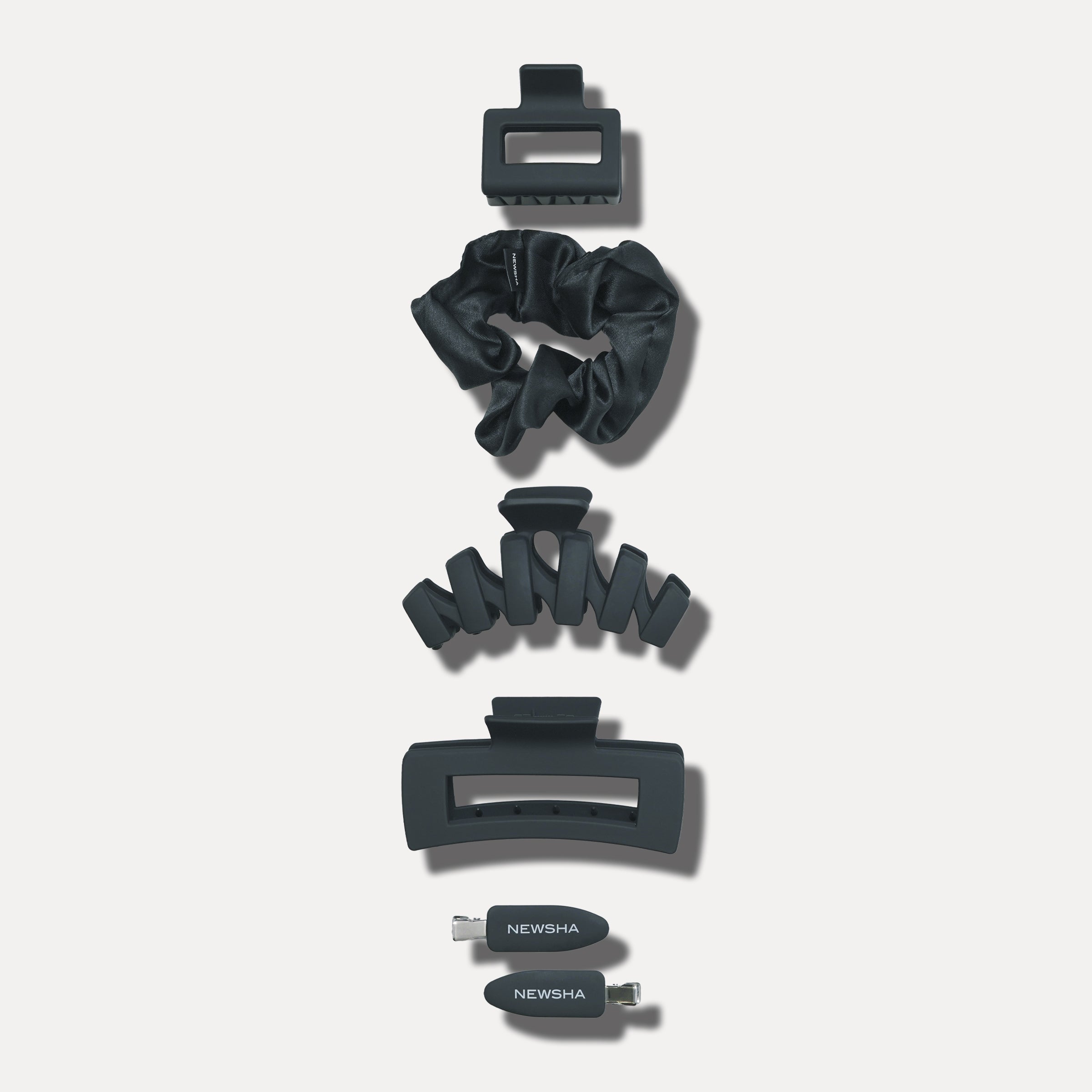Hair Accessories Set Schwarz | 5er